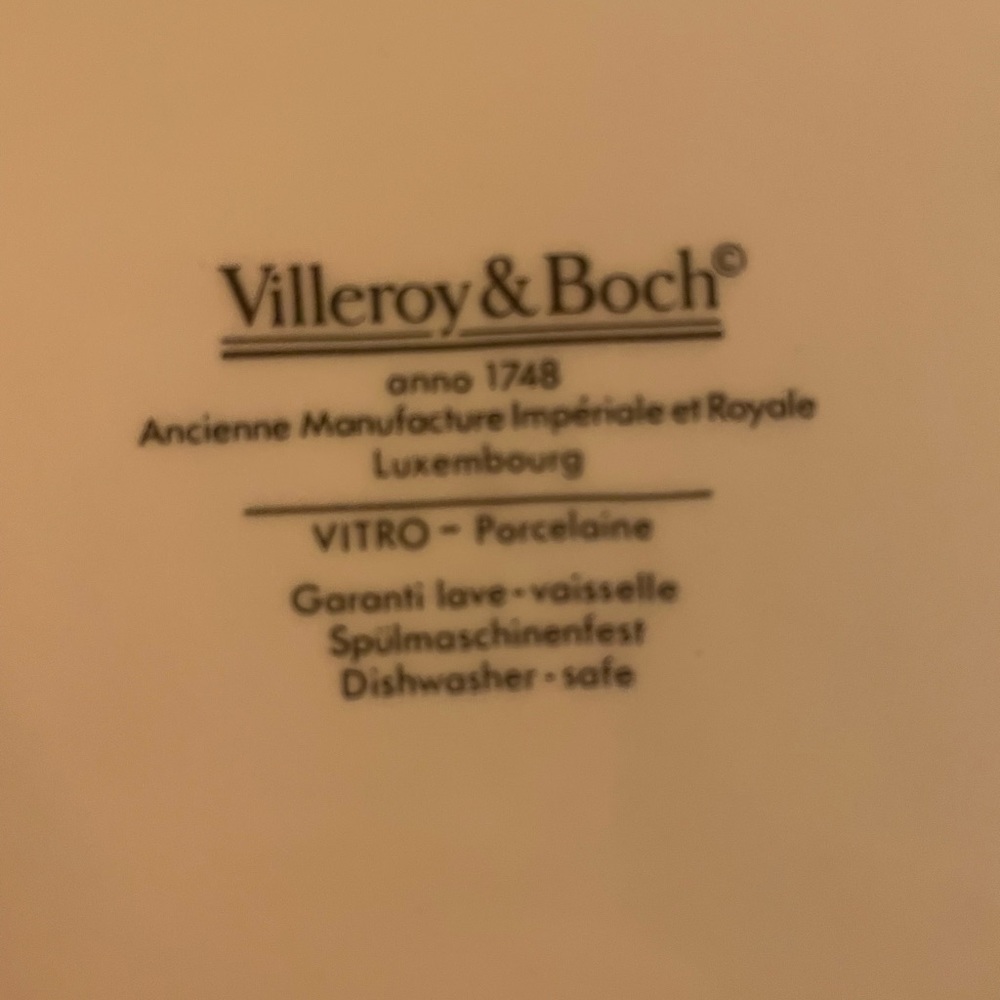 Set of 2 Villeroy & Boch plates - Picture 5 of 5